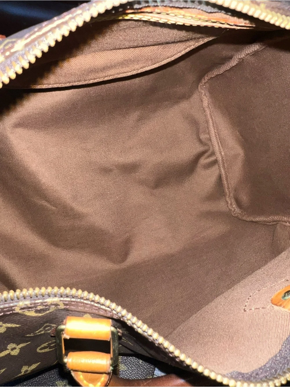 Louis Vuitton Monogram speedy 35 with wallet